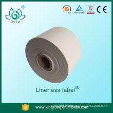 Peel off labels , Linerless label